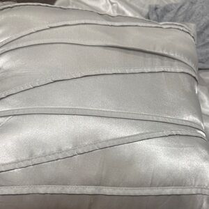 Luxurious Silver Pillow by [Brand]